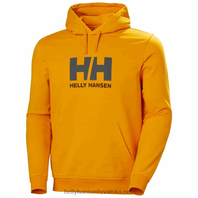 J0HV769 muška majica s kapuljačom s logom hh muškarci Helly-Hansen Crvena