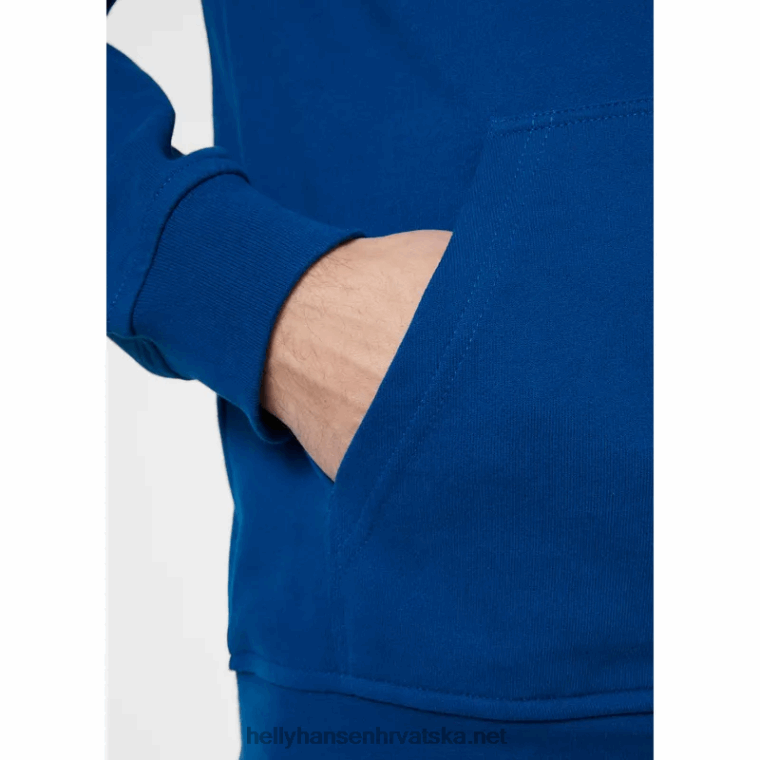 J0HV771 muška majica s kapuljačom s logom hh muškarci Helly-Hansen azurit