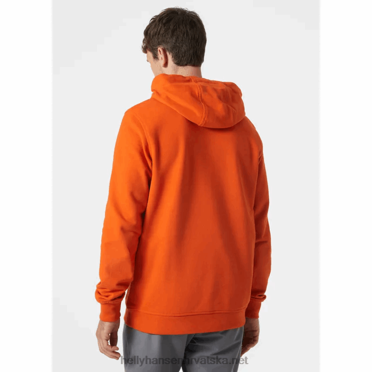 J0HV772 muška majica s kapuljačom s logom hh muškarci Helly-Hansen duboki fjord