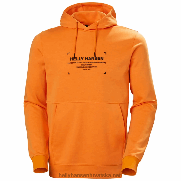 J0HV788 muška majica s kapuljačom Move muškarci Helly-Hansen urbana ružičasta