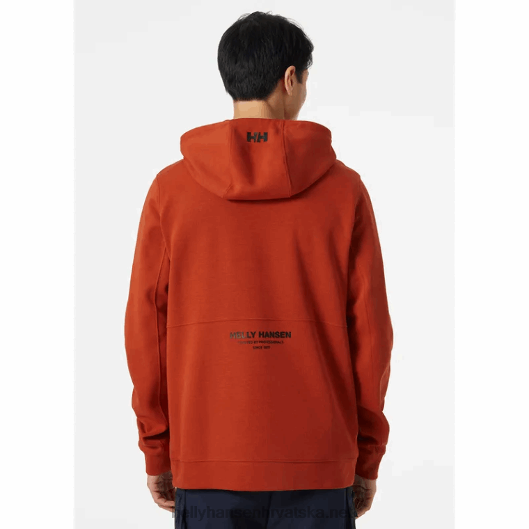 J0HV789 muška majica s kapuljačom Move muškarci Helly-Hansen mak orang