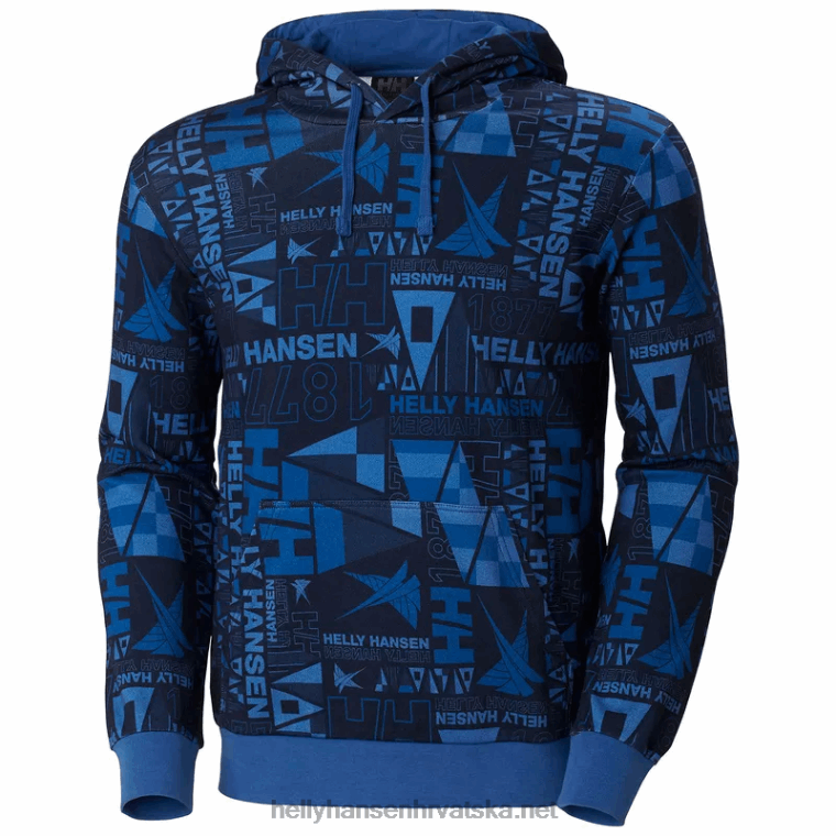 J0HV810 muška majica s kapuljačom Newport od organskog pamuka muškarci Helly-Hansen bijela