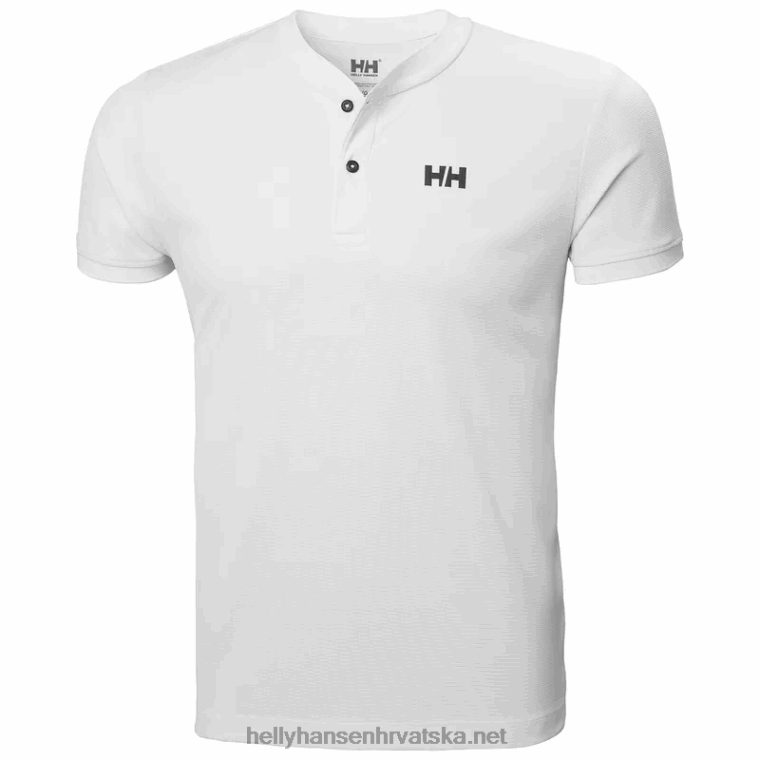 J0HV1003 muška hp majica za zaštitu od sunca muškarci Helly-Hansen siva magla