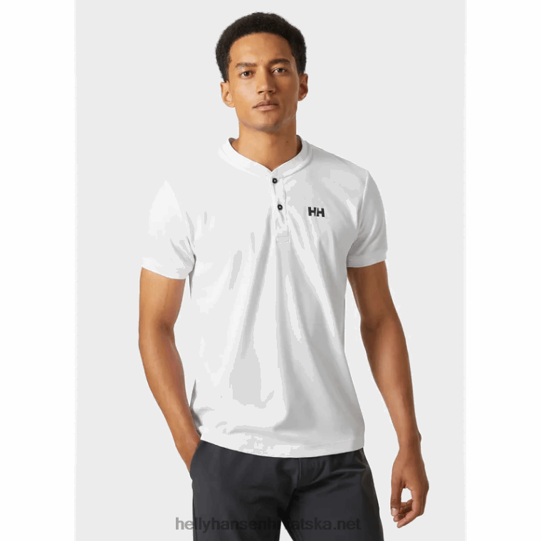 J0HV1003 muška hp majica za zaštitu od sunca muškarci Helly-Hansen siva magla