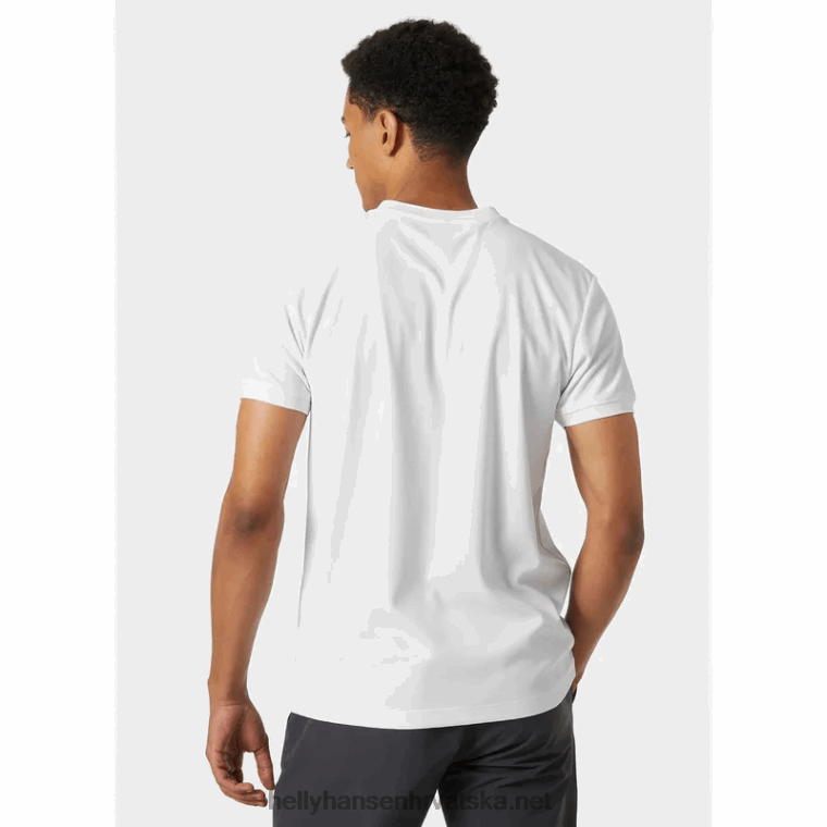 J0HV1003 muška hp majica za zaštitu od sunca muškarci Helly-Hansen siva magla