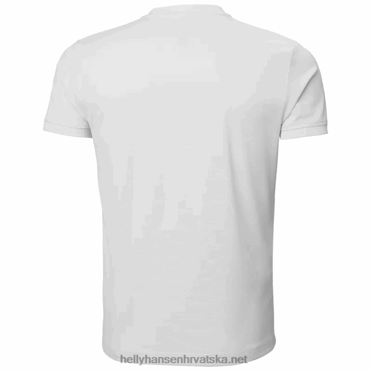 J0HV1003 muška hp majica za zaštitu od sunca muškarci Helly-Hansen siva magla