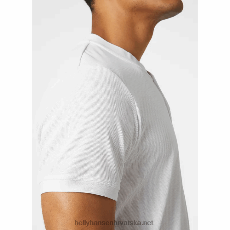 J0HV1003 muška hp majica za zaštitu od sunca muškarci Helly-Hansen siva magla