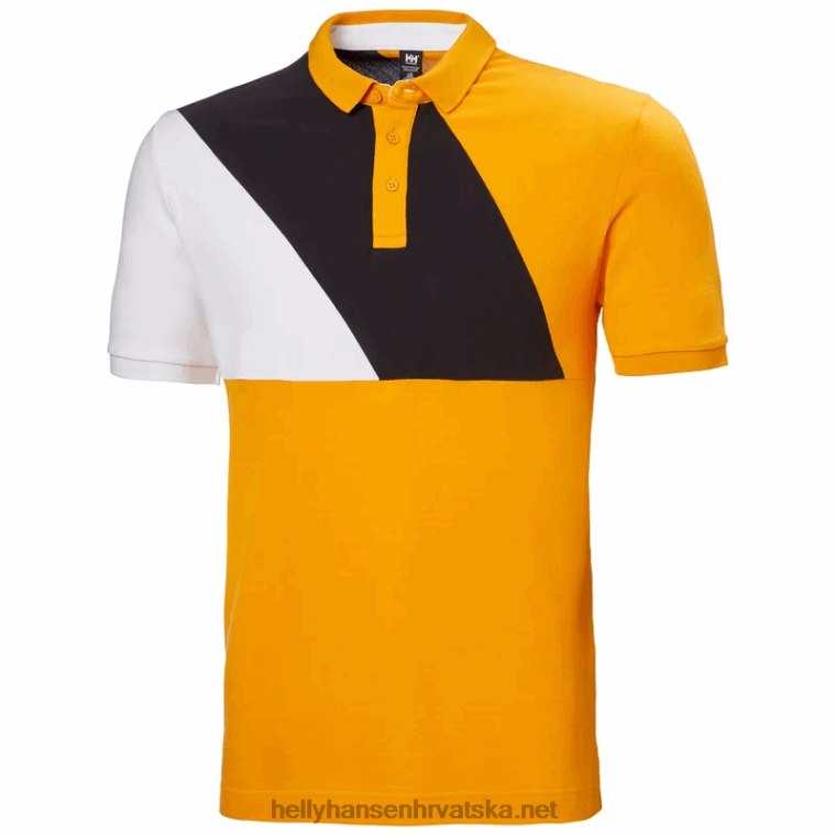 J0HV958 muški burgee polo muškarci Helly-Hansen mornarica