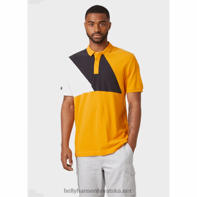 J0HV958 muški burgee polo muškarci Helly-Hansen mornarica