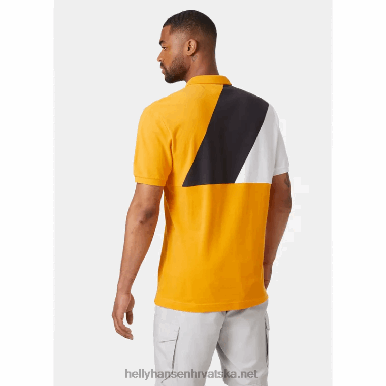 J0HV958 muški burgee polo muškarci Helly-Hansen mornarica