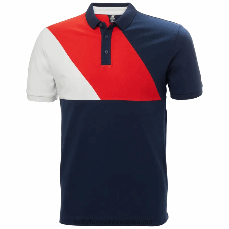 J0HV960 muški burgee polo muškarci Helly-Hansen bijela