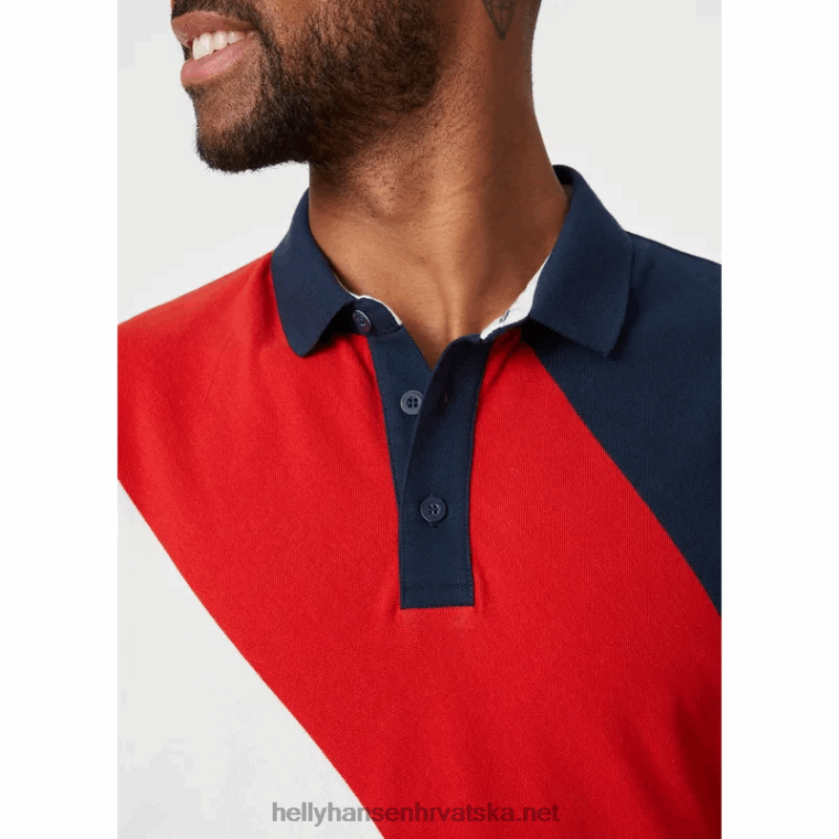 J0HV960 muški burgee polo muškarci Helly-Hansen bijela