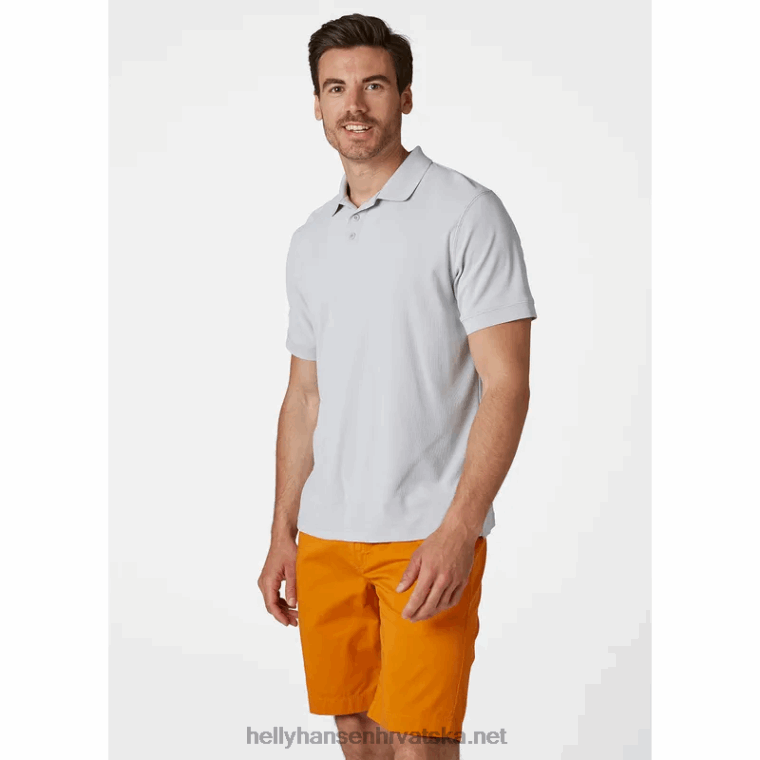 J0HV962 muški brzosušeći riftline polo muškarci Helly-Hansen crno