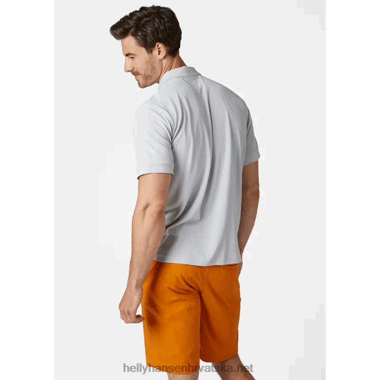 J0HV962 muški brzosušeći riftline polo muškarci Helly-Hansen crno