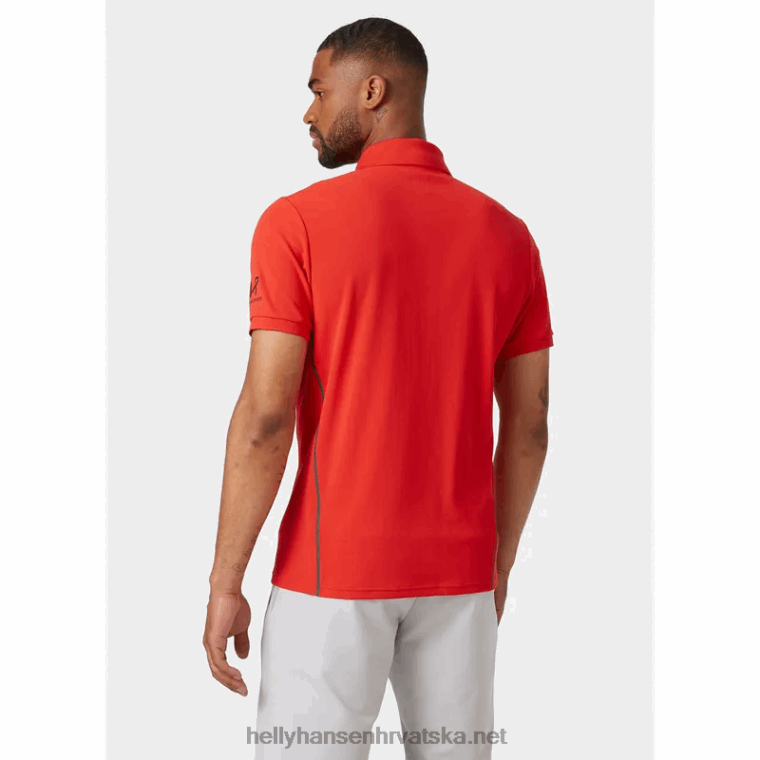 J0HV968 muške hp racing brzosušeće polo majice muškarci Helly-Hansen bijela
