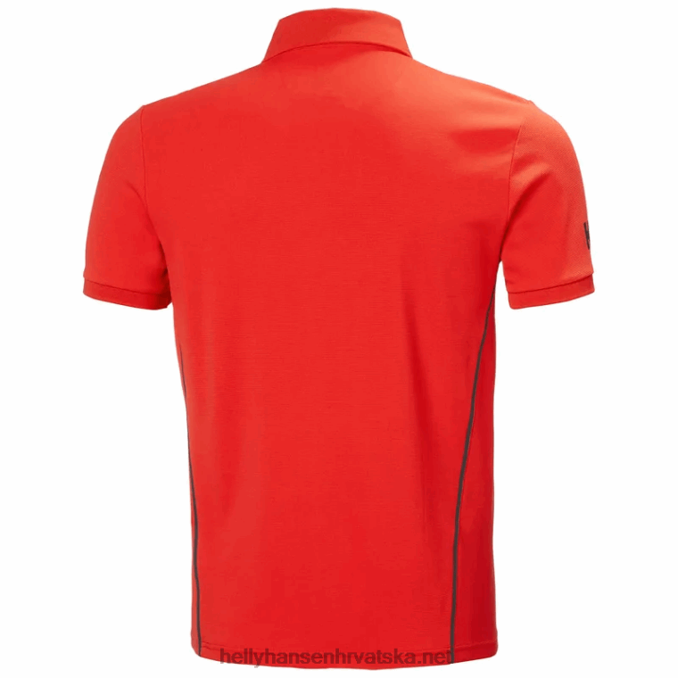 J0HV968 muške hp racing brzosušeće polo majice muškarci Helly-Hansen bijela