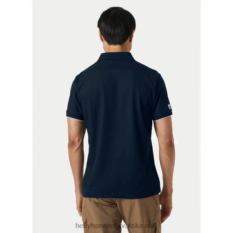 J0HV979 muške oceanske brzosušeće polo hlače muškarci Helly-Hansen ebanovina