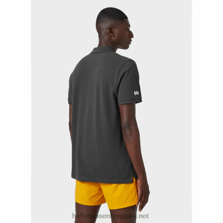 J0HV982 muški crew polo muškarci Helly-Hansen Crvena