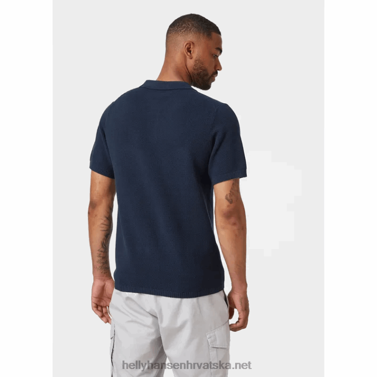 J0HV985 muški skagen pleteni polo muškarci Helly-Hansen bijela