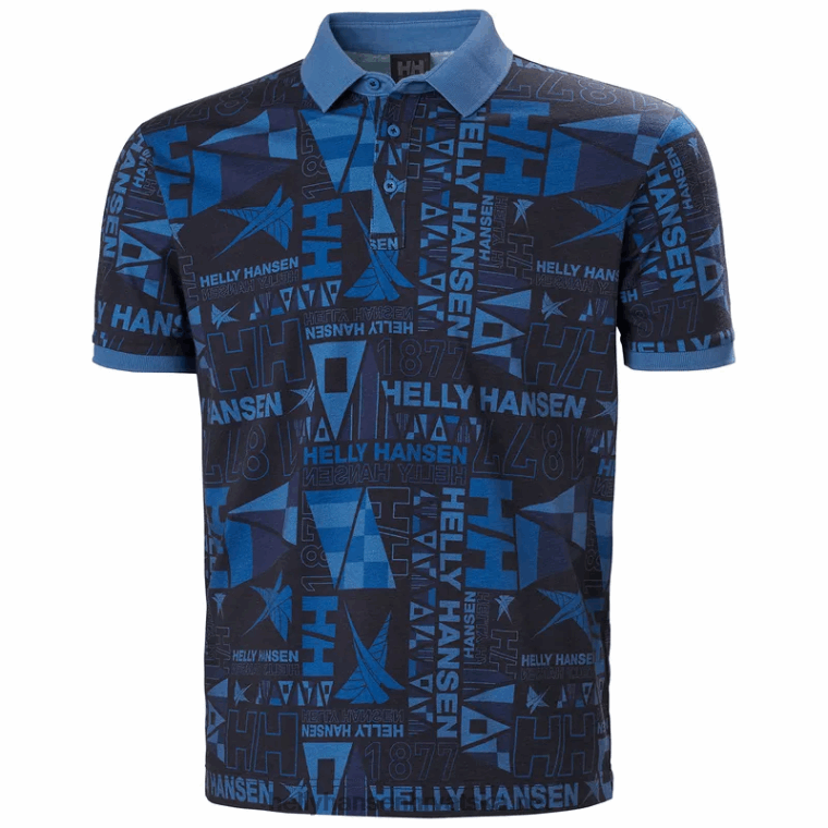 J0HV992 muški newport polo muškarci Helly-Hansen mornarica
