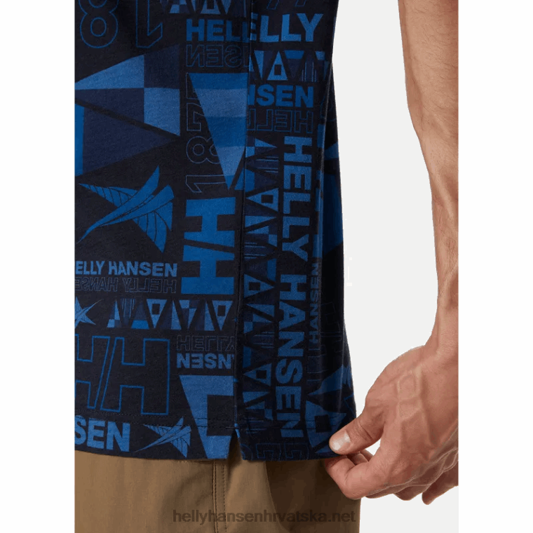 J0HV992 muški newport polo muškarci Helly-Hansen mornarica