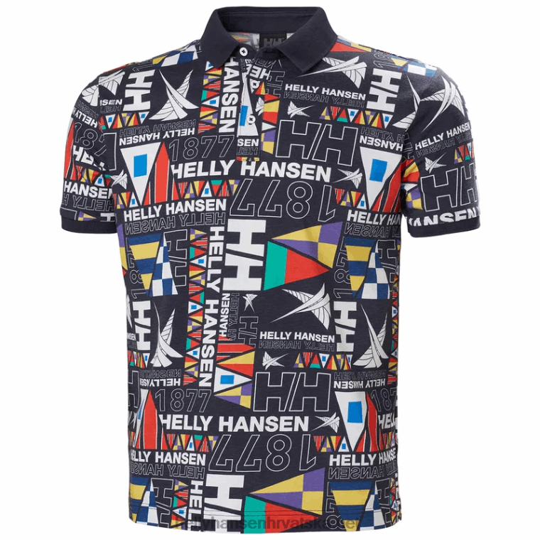 J0HV993 muški newport polo muškarci Helly-Hansen ocean burge