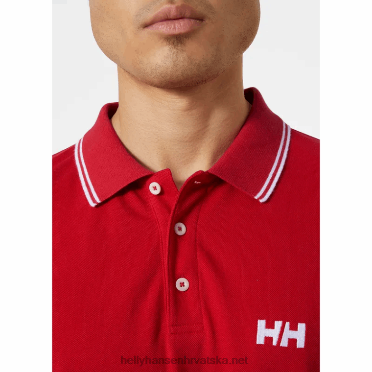 J0HV998 muški genova polo muškarci Helly-Hansen bijela