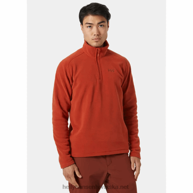 J0HV475 muški vuneni pulover s 1/2 patentnim zatvaračem muškarci Helly-Hansen malahit