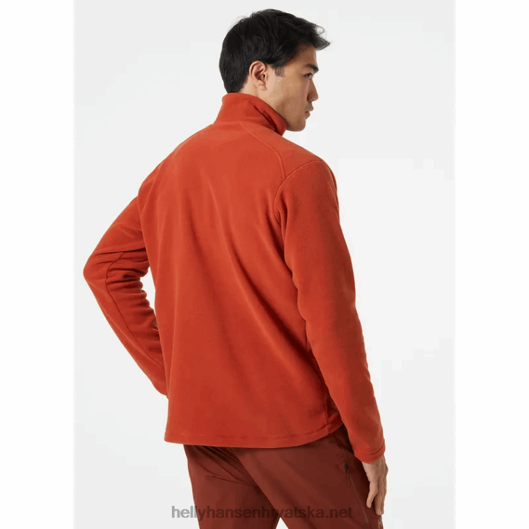 J0HV475 muški vuneni pulover s 1/2 patentnim zatvaračem muškarci Helly-Hansen malahit