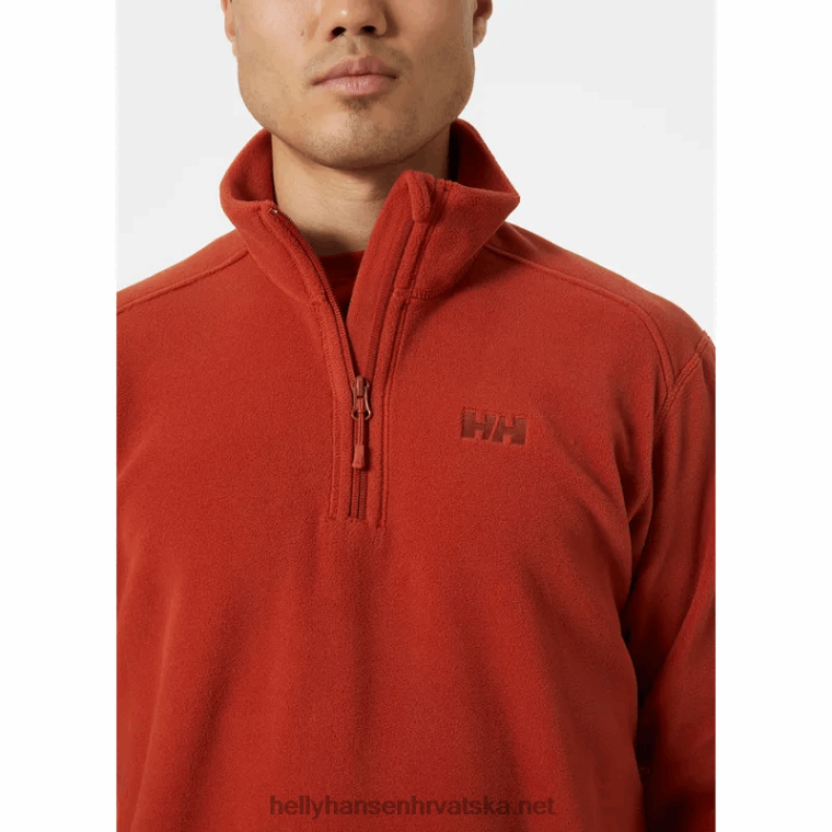 J0HV475 muški vuneni pulover s 1/2 patentnim zatvaračem muškarci Helly-Hansen malahit