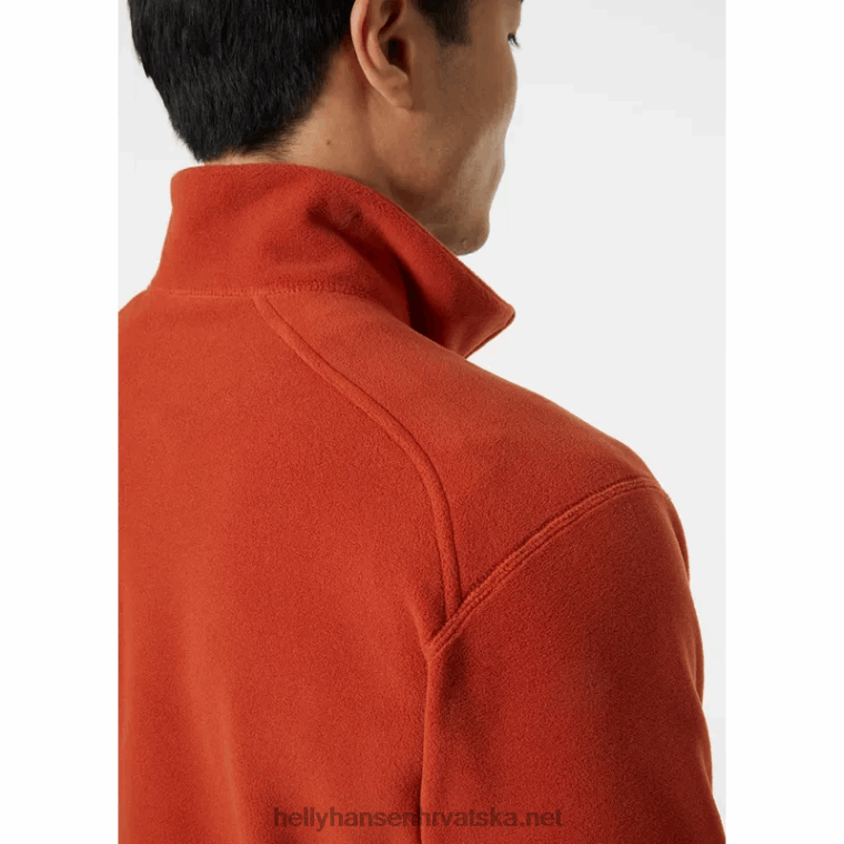 J0HV475 muški vuneni pulover s 1/2 patentnim zatvaračem muškarci Helly-Hansen malahit