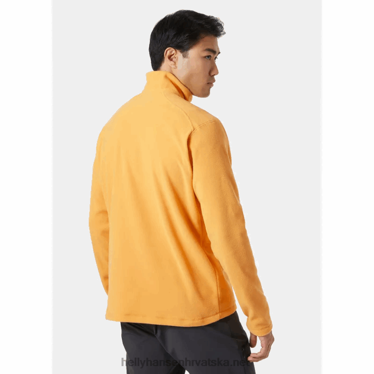 J0HV476 muški vuneni pulover s 1/2 patentnim zatvaračem muškarci Helly-Hansen duboki kanjon