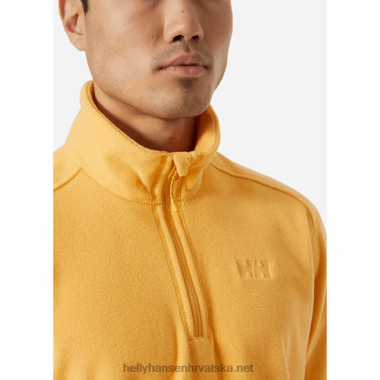 J0HV476 muški vuneni pulover s 1/2 patentnim zatvaračem muškarci Helly-Hansen duboki kanjon