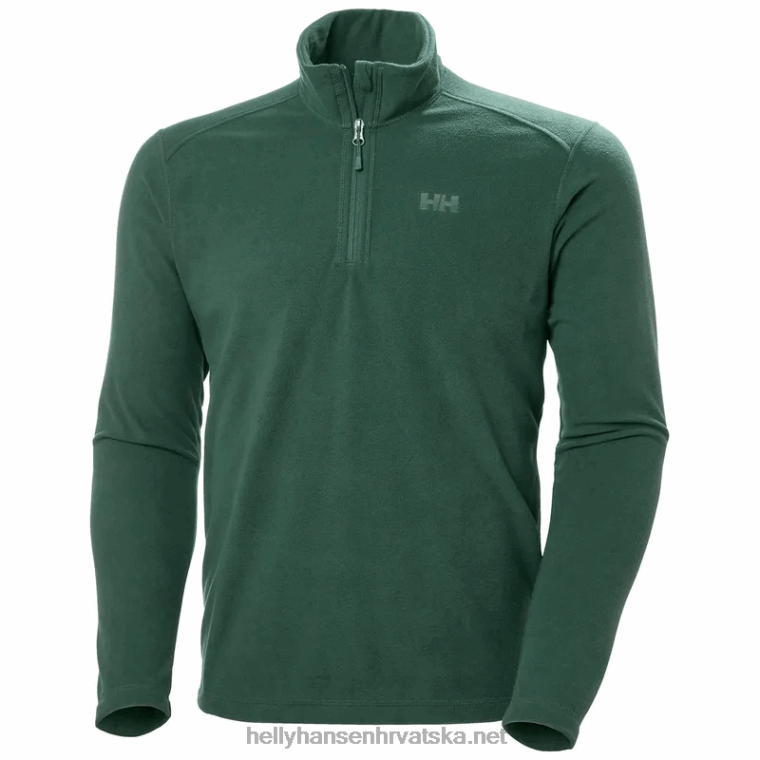 J0HV481 muški vuneni pulover s 1/2 patentnim zatvaračem muškarci Helly-Hansen duboki fjord