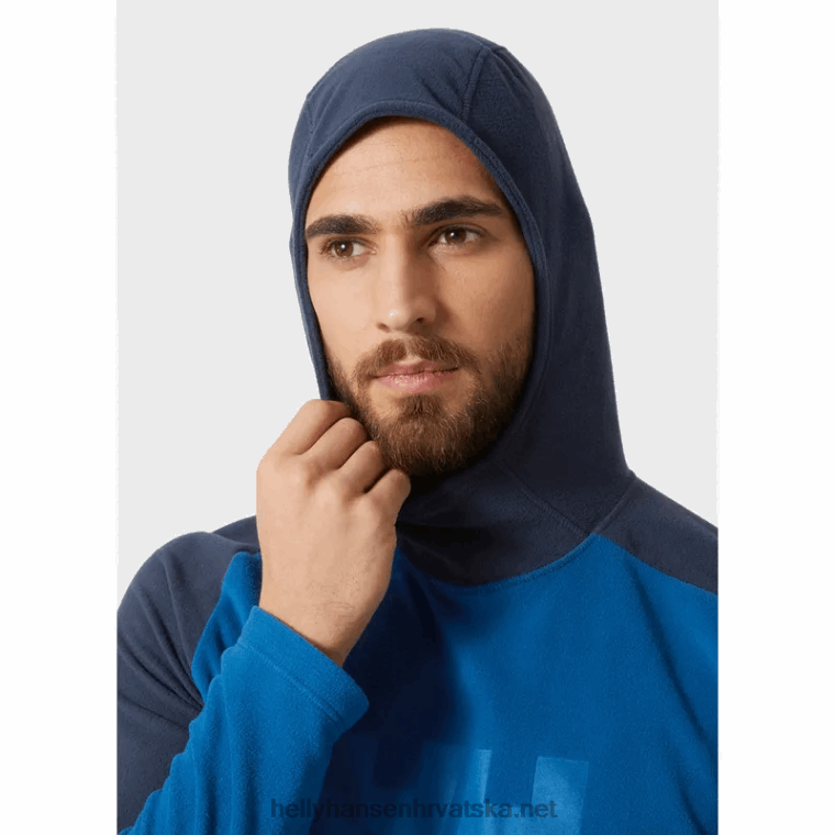 J0HV484 muška majica s kapuljačom s logom Daybreaker muškarci Helly-Hansen mornarica