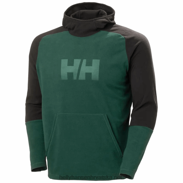 J0HV485 muška majica s kapuljačom s logom Daybreaker muškarci Helly-Hansen duboki fjord