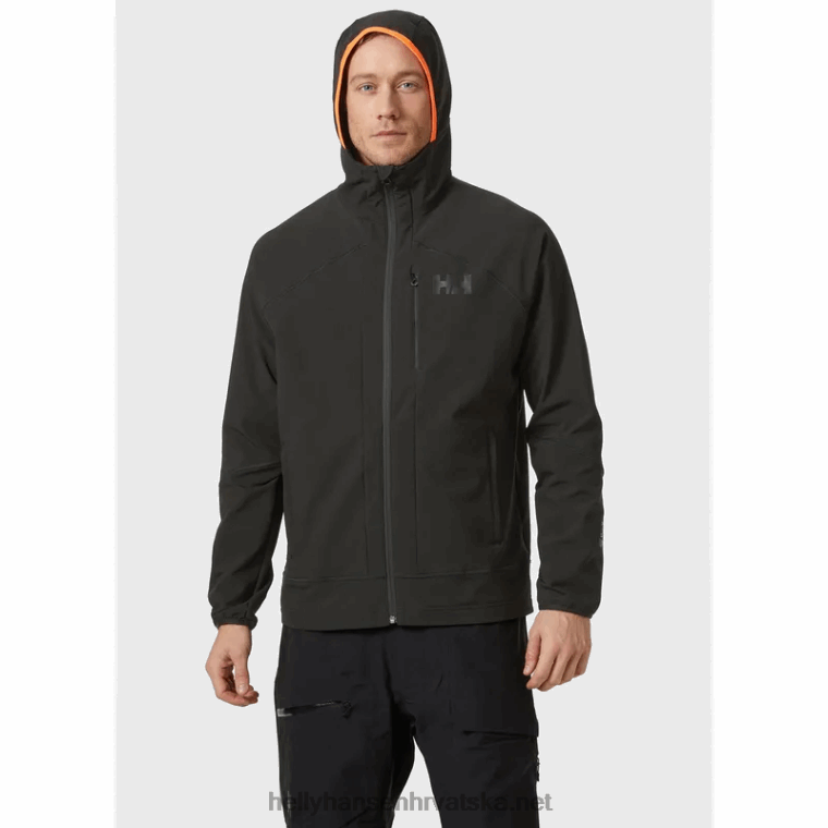 J0HV488 muška jakna od flisa elevation shield muškarci Helly-Hansen modra magla