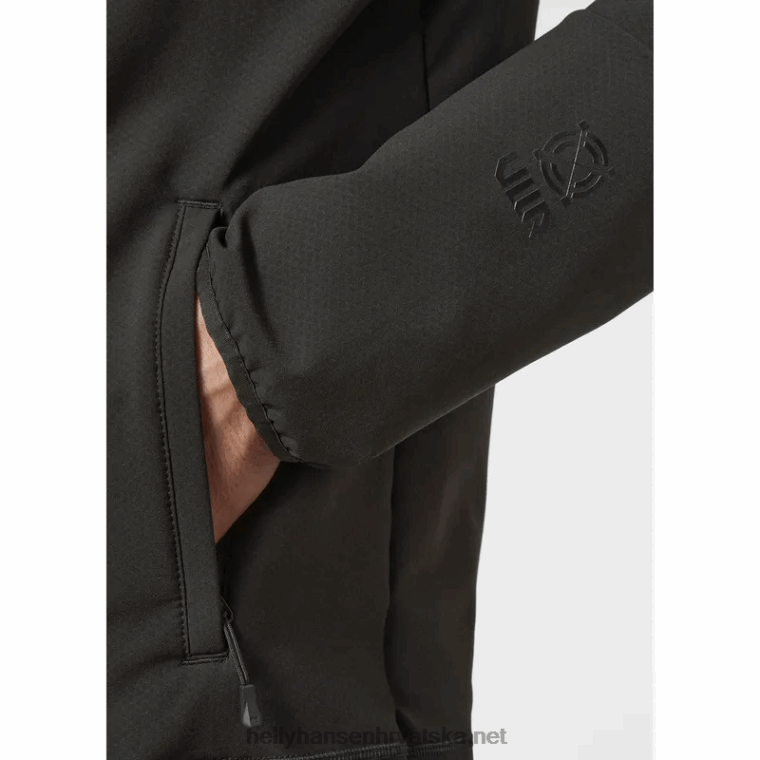 J0HV488 muška jakna od flisa elevation shield muškarci Helly-Hansen modra magla