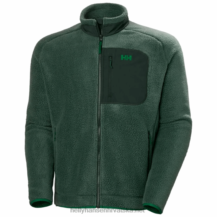 J0HV500 muška panoramska blok jakna od flisa muškarci Helly-Hansen mornarica
