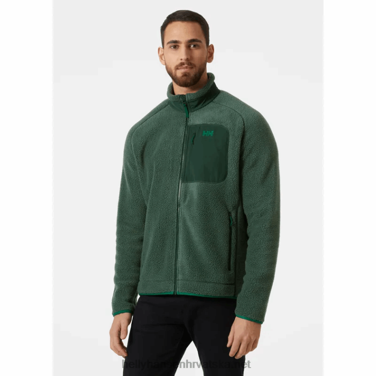 J0HV500 muška panoramska blok jakna od flisa muškarci Helly-Hansen mornarica