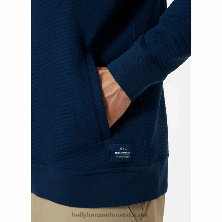 J0HV504 muški lillo snap vanjski džemper muškarci Helly-Hansen crno