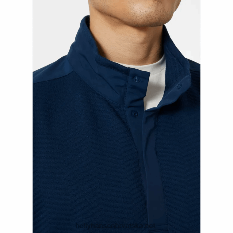 J0HV504 muški lillo snap vanjski džemper muškarci Helly-Hansen crno