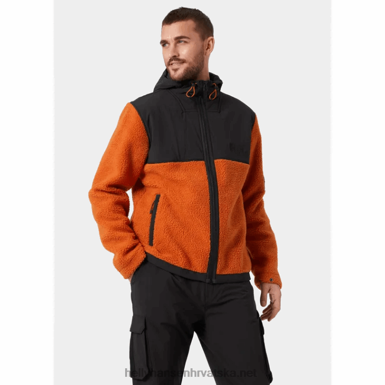 J0HV510 muška patrolna jakna od flisa muškarci Helly-Hansen mornarica