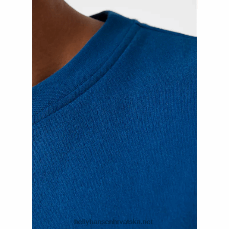 J0HV778 muška trenirka nord graphic crew muškarci Helly-Hansen sivi melang