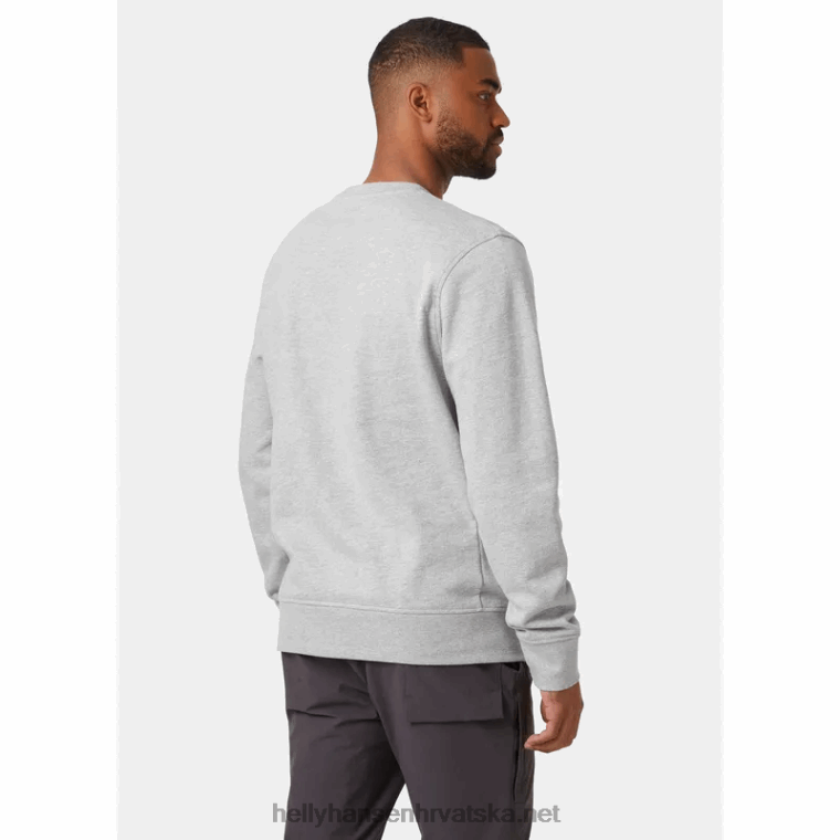 J0HV779 muška trenirka nord graphic crew muškarci Helly-Hansen duboki fjord