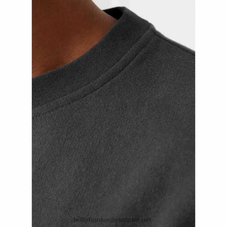 J0HV780 muška trenirka nord graphic crew muškarci Helly-Hansen sivi melang