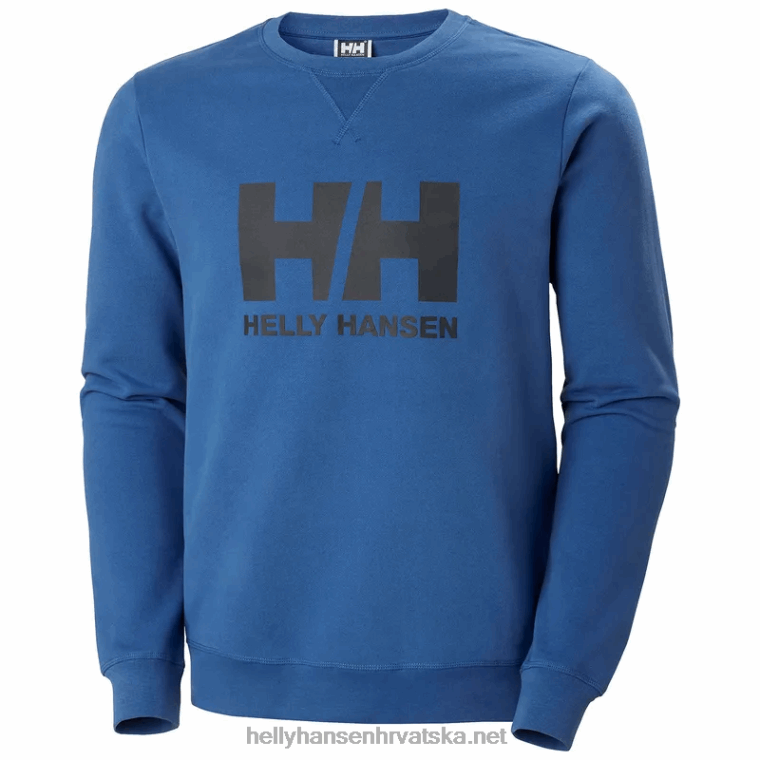 J0HV804 muška majica s logotipom hh crew muškarci Helly-Hansen ebanovina melan