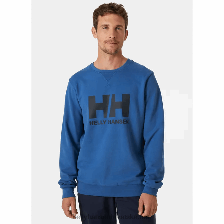 J0HV804 muška majica s logotipom hh crew muškarci Helly-Hansen ebanovina melan