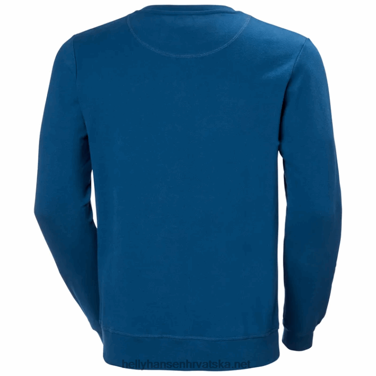 J0HV805 muška majica s logotipom hh crew muškarci Helly-Hansen azurit