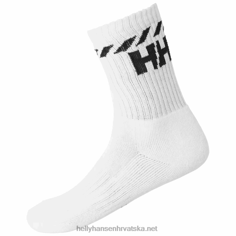 J0HV1283 unisex pamučne sportske čarape 3 pak muškarci Helly-Hansen oštro zelena